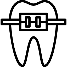 Ícone do serviço Ortodontia e Ortopedia dos maxilares 